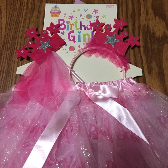 Birthday Girl Princess 3pc Skirt Set - Picture 4 of 7